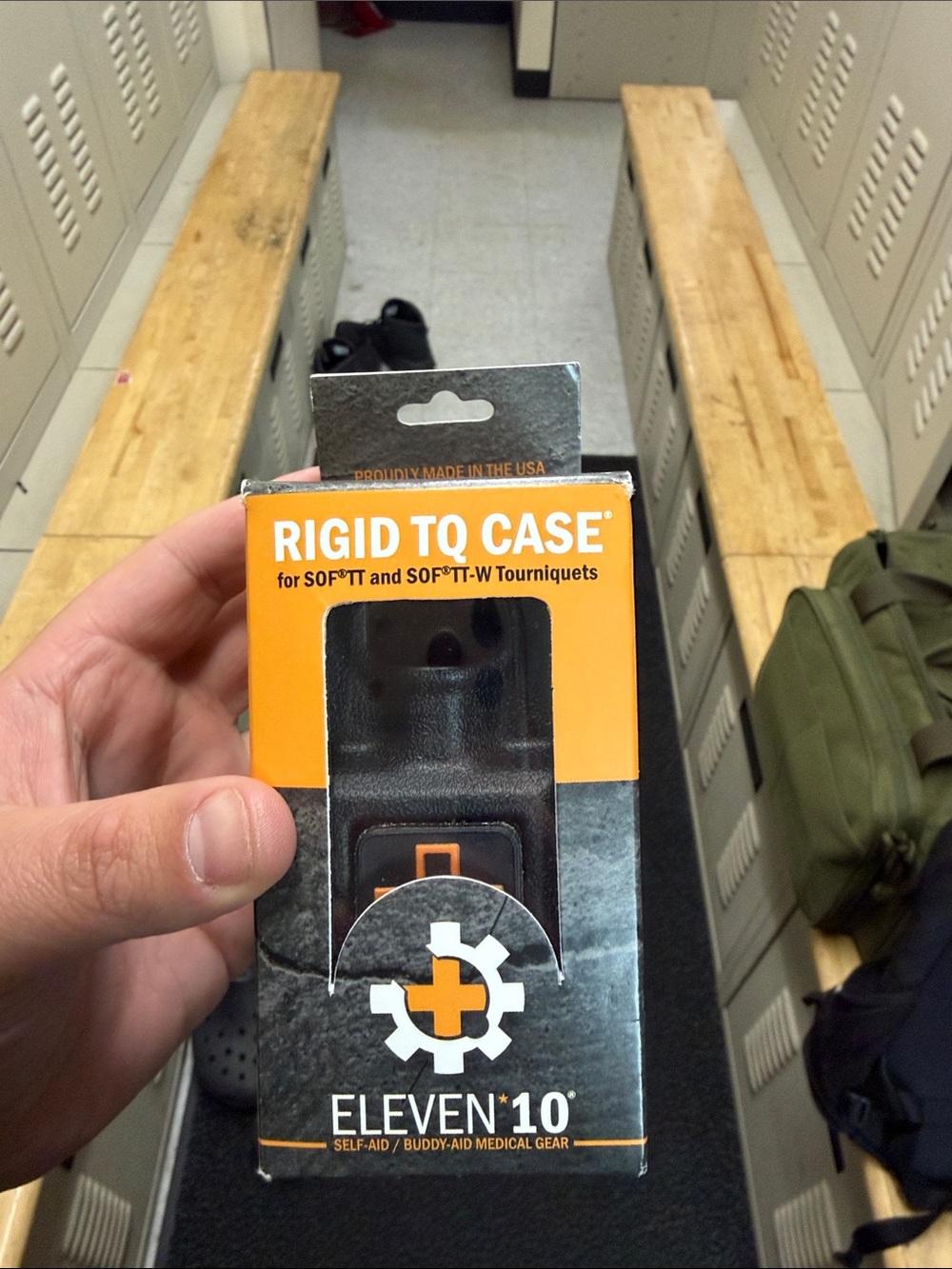 ELEVEN10 Rigid TQ Case - Orange/Black